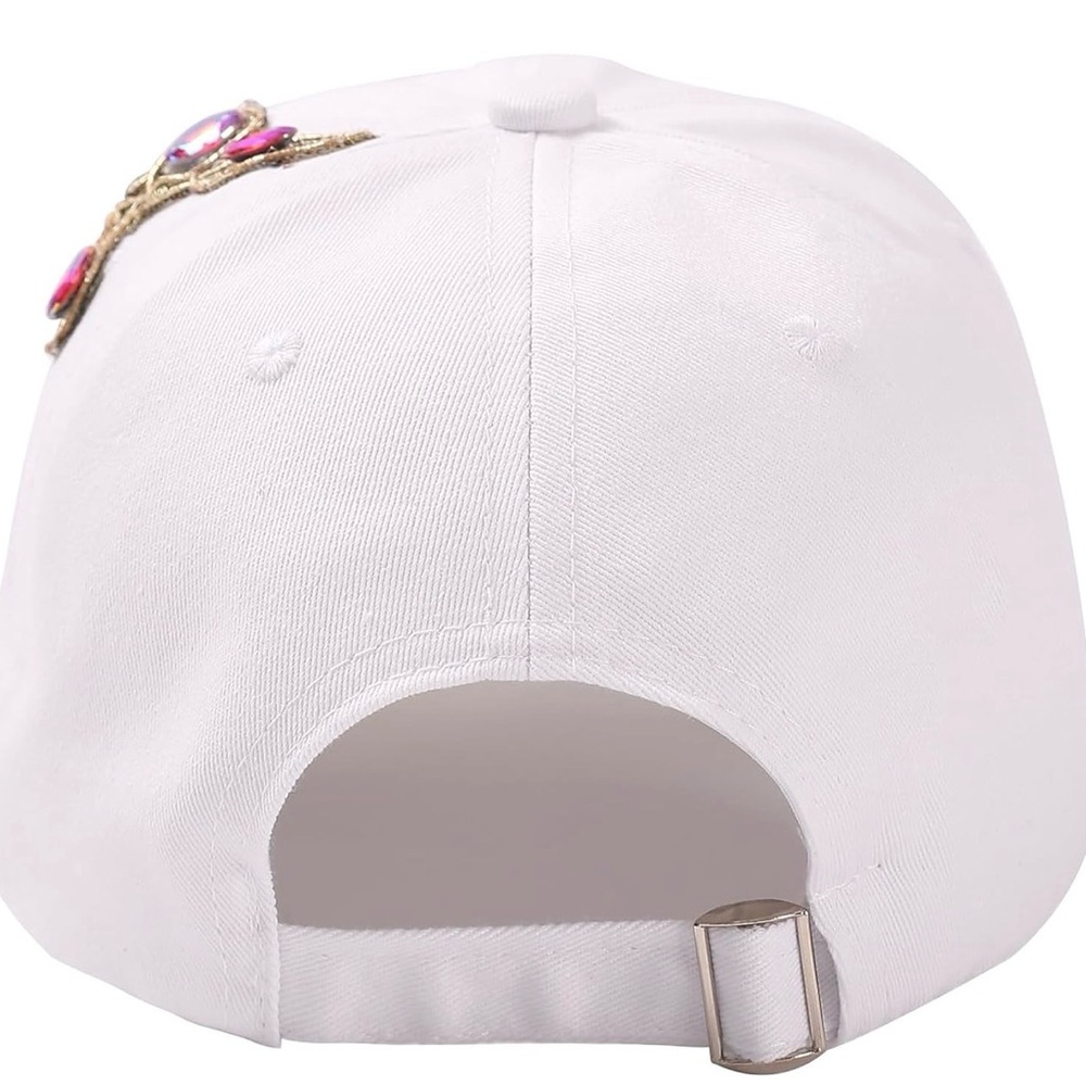 Multi-Color Rhinestone‎ Baseball Cap - Picture 2 of 2
